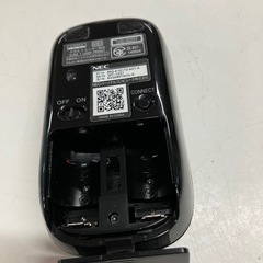 H2509-205 NEC Bluetoothワイヤレスマウス MT-1337 年式表記無し 動作確認済み 単3電池2本使用 ※電池は付いていません 中古の画像