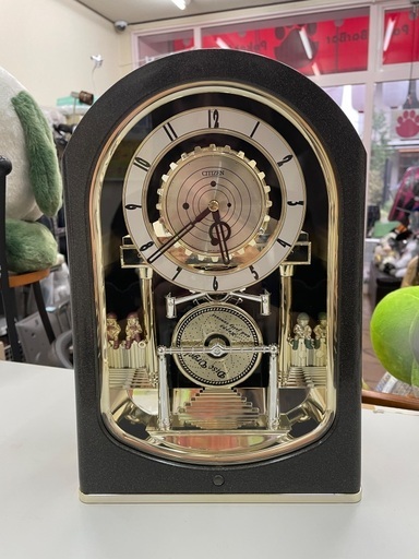 未使用　CITIZEN 高級置き時計　アートポップR720 4SG720-008