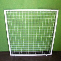 【システム什器用】角バー使用のディスプレイネット 95cm×90cm■スチールネット・エンドネット■N-535の画像