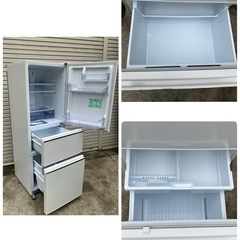 お買い得‼️【三菱】 3ドア冷蔵庫 自動製氷機能付き　2019年MR-CX27D-W 🟢の画像