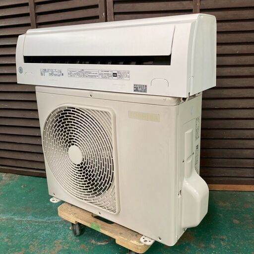 K06500 中古エアコン 東芝 2020年製 主に6畳用 冷房能力 2.2KW / 暖房能力 2.2KW