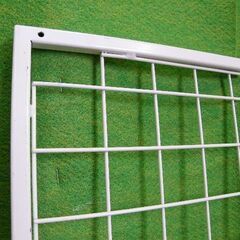 【コクヨ製】サイドネット ２枚セット 取付金具なし 164cm×38.5cm■スチールネット・エンドネット■N-541の画像