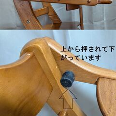 大和屋　すくすくチェアプラス　sukusuku yamatoya　ヤマトヤ　キッズチェア　１脚の画像