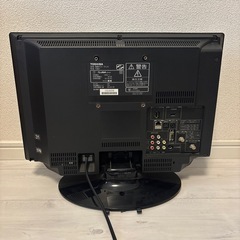 TOSHIBA液晶カラーテレビ19インチ　の画像