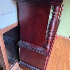 レトロ食器棚（早急に処分したいのでどなたかすみませんがよろしくお願いいたします）の画像