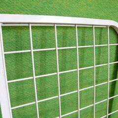 【オカムラ製】サイドネット ２枚セット 取付金具なし 152.5cm×33cm■スチールネット・エンドネット■N-544の画像