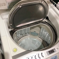 洗濯機【ジャンク】動作不安定　8kg 日立　ビートウォッシュの画像