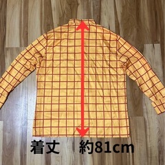 ウッディ コスチューム 大人用　XL アメリカで購入　woody costumeの画像
