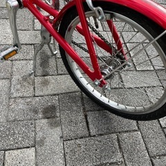 折りたたみ自転車の画像