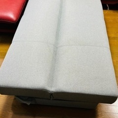 収納付きソファベッド(メーベル/ボルスター GY)の画像