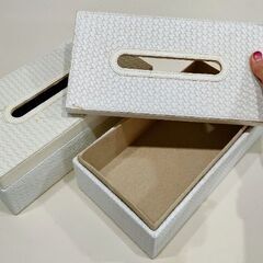 オサレ🎵ティッシュケース×2点の画像