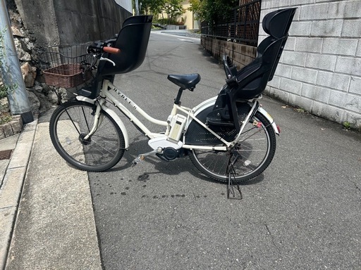 電動自転車　ブリヂストン　ハイディー2 チャイルドシート