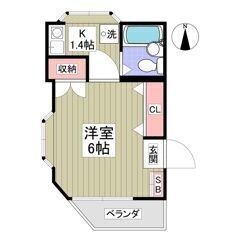 💚💛フリーレント1ヶ月付き💛💚敷礼ゼロ✨北朝霞駅徒歩14分🌟賃料...