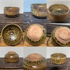 【抹茶碗 茶道具】アンティーク 古道具 骨董 茶碗 茶道具 茶器 煎茶道具 煎茶器 懐石道具 華道具 和骨董 和美術 古玩 時代物の画像