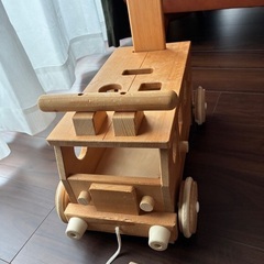 手押し車　森のパズルバス　W-029の画像