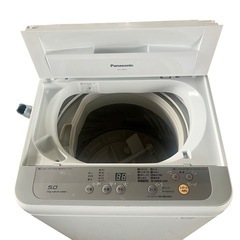 【ジ0911-08】セカストで1万円以上‼️Panasonic 洗濯機　2017年の画像