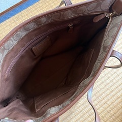 極美品新品同様coachトートバッグ保存袋つきの画像