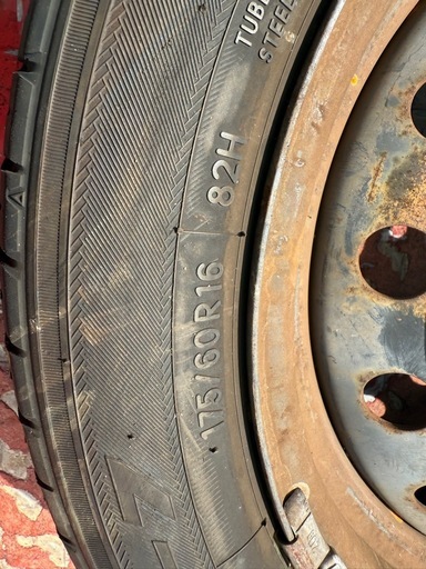 てっちんタイヤ‼️175/60r16