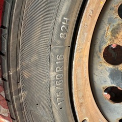 てっちんタイヤ‼️175/60r16の画像