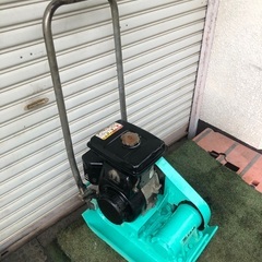 実働　プレートコンパクター　三笠製　の画像