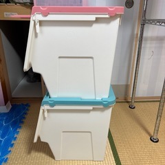 収納ケース2こセットの画像