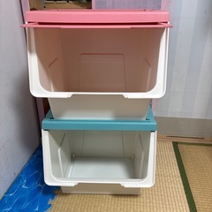 収納ケース2こセットの画像