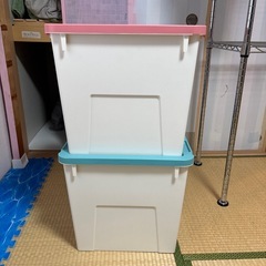 収納ケース2こセットの画像