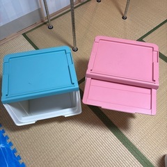 収納ケース2こセットの画像