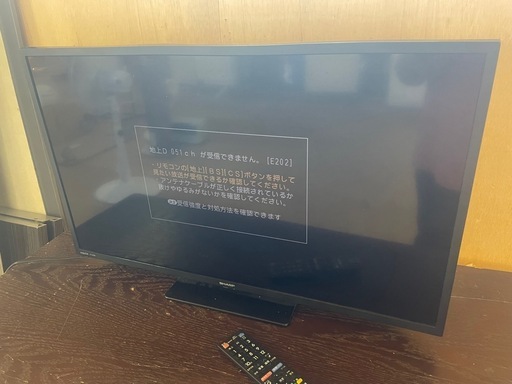 091100シャープ32型液晶テレビ2023年製