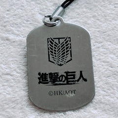【取引済 受付不可】進撃の巨人 エレン ミカサ キーホルダー チャーム の画像