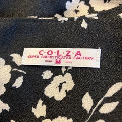 K2509-137 COLZA ノースリーブ ワンピース Mサイズ 汚れ有りの画像