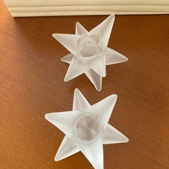可愛い星型のキャンドルホルダー
の画像