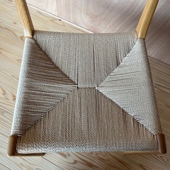 ペーパーコード　ダイニングチェア　木製　北欧の画像