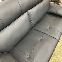 革製3pソファーの画像