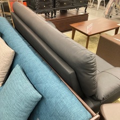 革製3pソファーの画像