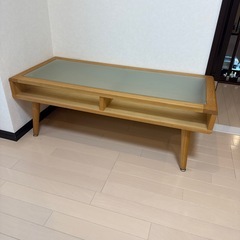 引取限定　ガラステーブル　ローテーブル　さいたま市岩槻区の画像