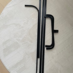 IKEA ムーリッグ　衣類ハンガーラック　黒の画像