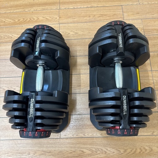 【至急】可変式ダンベル片手40kg×2セット