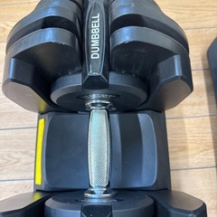 【至急】可変式ダンベル片手40kg×2セットの画像