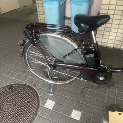 パナソニック Panasonic 電動アシスト自転車 ビビ・EX26 26型 内装3段変速 16.0Ah ビターブラウン BE-ELE636T2の画像