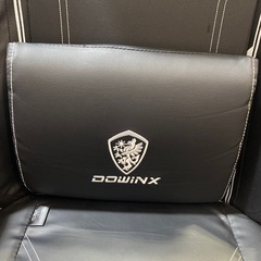 😎スタイリッシュ🎮Dowinx ゲーミングチェア ゲーム ブラック No.2506 NH　の画像