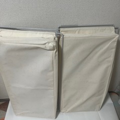 無印良品 スチールユニットシェルフ　ワードローブセット幌布引き出し付きの画像