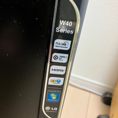 お話中)LGモニター　PCディスプレイ　W2340V スピーカー非搭載　　の画像
