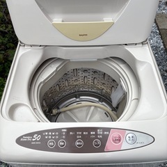 サンヨー洗濯機の画像