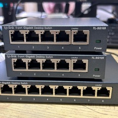 TP-Link  5ポートハブ 8ポートハブ 3個セットの画像