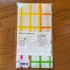 新品マスクケース 表水玉・裏チェックの画像