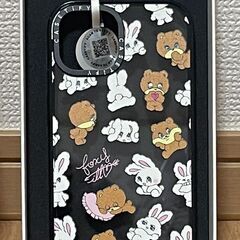 【新品】iPhone 15 ケース Bunny-Bear Mixの画像