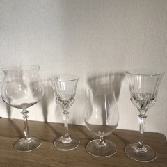 残りわずか🍷奇形で高級感のあるグラスの画像