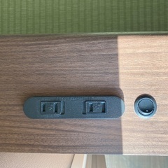 ニトリ　和風モダンデザイン　シングルベッド（引出し有り✖️2つ、コンセント✖️2つ、ライト）の画像