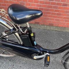 先約ありPanasonic 電動アシスト自転車 ブラック バスケット付きの画像
